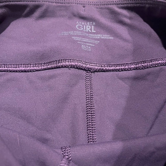 Athletes girls leggings xl. Worn a couple of times. Euc - Picture 3 of 7